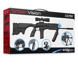 PS3 Move Sniper Gun Bigben [Importación alemana]