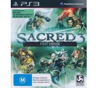 PS3 SACRED 3 FIRST EDITION PS3 AUS M - EN Game NUEVO