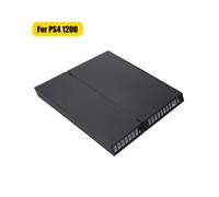 PS4 1200-1Set - Funda protectora frontal de plástico negra para Sony PS4 1000 1100 1200 (PS4 1000/1100/PS4 1200/PS4)