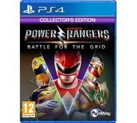 PS4 Power Rangers Battle For The Cuadrícula Edición de Coleccionista Niños Nuevo