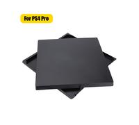 PS4 Pro - 1Set Funda protectora frontal de plástico negra para Sony PS4 1000 1100 1200 PS4 1000/1100/PS41200/PS4