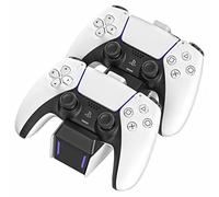 PS5 Controller Charger Station, PS5 Fast Charging Station with Fast Charging, Playstation 5 Dual Controller Charging Stand for DualSense Charging Station by AISEN