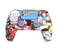 PS5 DC CUSTOM SUPERMAN FR-TEC KIT/SILICONA/GRIPS/STICKER P S5 SUPPS5CK