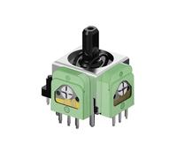 PS5 - Repuesto de palanca de mando con efecto Hall (paquete de 2) - Módulo de sensor de palanca de pulgar sin deriva para controlador Sony PlayStation 5 DualSense, piezas de reparación para