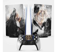 PS5 Sticker Círculo de Elden, Pegatina Playstation 5, Consola y Mando, Digital Edición Estándar, Skin MALENIA (1 Mando)