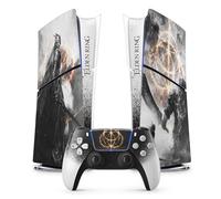 PS5 Sticker Círculo de Elden, Pegatina Playstation 5, Consola y Mando, Digital Edición Slim, Skin MALENIA (1 Mando)
