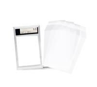 PSA para CGC para BGS para CGC para PTCG para losas TCG, tarjetas graduadas 35PT, clip de tarjeta de ladrillo, película protectora para deportes, baloncesto, béisbol (100 piezas para PSA para losas