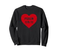 Psalm 119:11 - Thy Word Have I Hid in Mine Heart Reference Sudadera