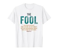 Psalm 14:1 The Fool Hath Said There is No God - Evangelism Camiseta