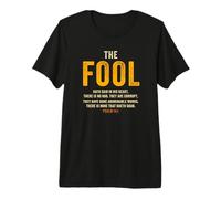 Psalm 14:1 The Fool Hath Said There is No God - Evangelism Camiseta Premium