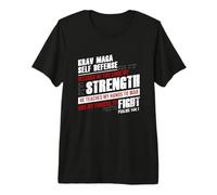 Psalm 144:1 Krav Maga Christian - The Lord My Strength Camiseta Premium
