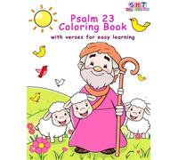 PSALM 23 - COLORING BOOK with Bible Verses