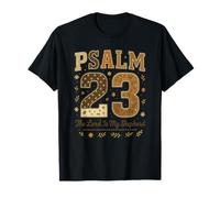Psalm 23 The Lord Is My Shepherd Stitched Patchwork Christia Camiseta