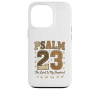Psalm 23 The Lord Is My Shepherd Stitched Patchwork Christia Carcasa para iPhone 13 Pro