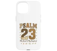 Psalm 23 The Lord Is My Shepherd Stitched Patchwork Christia Carcasa para iPhone 15