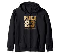 Psalm 23 The Lord Is My Shepherd Stitched Vintage Christian Sudadera con Capucha
