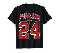Psalm 24 The Earth Is The Lords Christian Scripture Faith Camiseta