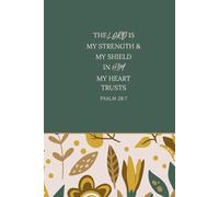 Psalm 28:7: A Blank Lined Christian Journal for Women