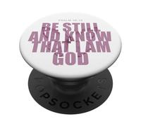 Psalm 46:10 Be Still & Know - Women Girls Butterfly PopSockets PopGrip Adhesivo