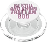 Psalm 46:10 Be Still & Know - Women Girls Butterfly PopSockets PopGrip para MagSafe