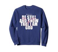 Psalm 46:10 Be Still & Know - Women Girls Butterfly Sudadera