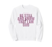 Psalm 46:10 Be Still & Know - Women Girls Butterfly Sudadera