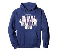 Psalm 46:10 Be Still & Know - Women Girls Butterfly Sudadera con Capucha