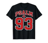 Psalm 93 The Lord Reigns Christian Bible Verse Scripture Camiseta