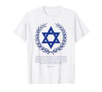 Psalms 122:6-9 Star of David Israel Bible Verse German Camiseta