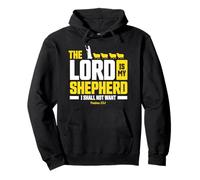 Psalms 23:1 The Lord Is My Shepherd Christian Wear Sudadera con Capucha