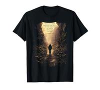 Psalms 23:4 Though I Walk Through The Valley Christian Bible Camiseta
