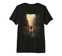Psalms 23:4 Though I Walk Through The Valley Christian Bible Camiseta Premium