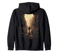 Psalms 23:4 Though I Walk Through The Valley Christian Bible Sudadera con Capucha
