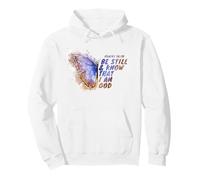 Psalms 46:10 Be Still & Know That I Am God - Women's Faith Sudadera con Capucha