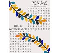 Psalms 50-100 Word Search: Bible Word Search, Psalms chapter 50 to chapter 100. Enjoy this word search, which includes a notes page for you to record your thoughts on each psalm.