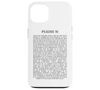 Psalms 91 Bible Verse Protection Safety Blessing (French) Carcasa para iPhone 13