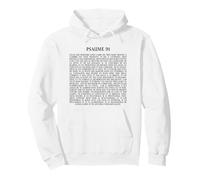 Psalms 91 Bible Verse Protection Safety Blessing (French) Sudadera con Capucha