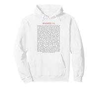 Psalms 91 Bible Verse Protection Safety Blessing Greek Sudadera con Capucha