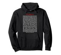 Psalms 91 Bible Verse Protection Safety Blessing Greek Sudadera con Capucha