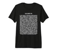 Psalms 91 Bible Verse Protection Safety Blessing (Spanish) Camiseta Premium