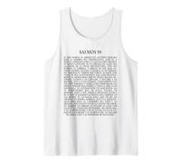 Psalms 91 Bible Verse Protection Safety Blessing (Spanish) Camiseta sin Mangas