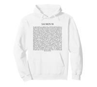 Psalms 91 Bible Verse Protection Safety Blessing (Spanish) Sudadera con Capucha