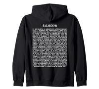Psalms 91 Bible Verse Protection Safety Blessing (Spanish) Sudadera con Capucha