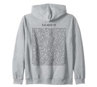 Psalms 91 Bible Verse Protection Safety Blessing (Spanish) Sudadera con Capucha