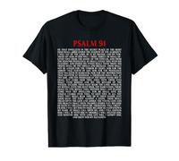 Psalms 91 Full KJV Bible Verse Protection & Safety Blessing Camiseta gráfica económica