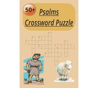 Psalms Crossword Puzzle: Crossword Puzzles with Easy-To- read - Print About Psalms ,Psalms Puzzle , Bible and more | 6 x 9 inches , Over 50+ Puzzles to Complete with Solutions… gift