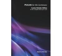 Psalms for the Lectionary: Cantor Edition