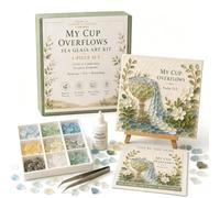 Psalms Of Comfort & Strength Sea Glass Art Kit, Gifts for Women (#6)