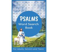 Psalms Word Search Book: Word Searches With Themes From the Book of Psalms, with Easy to Read Print | 6x9 inches, 110 pages | 50+ Puzzles…. Great for Adults, Seniors and Teens