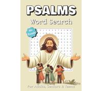 Psalms Word Search Puzzle Book: A Beautiful Christian Puzzle Book with Large Print Word Searches Based on the Psalms - Perfect Gift for Faith Lovers